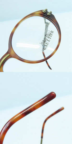 実際に弊社で買取させて頂いたJean Paul GAULTIER/ジャンポールゴルチェ ヴィンテージ メガネフレーム 55-5201の画像 9枚目