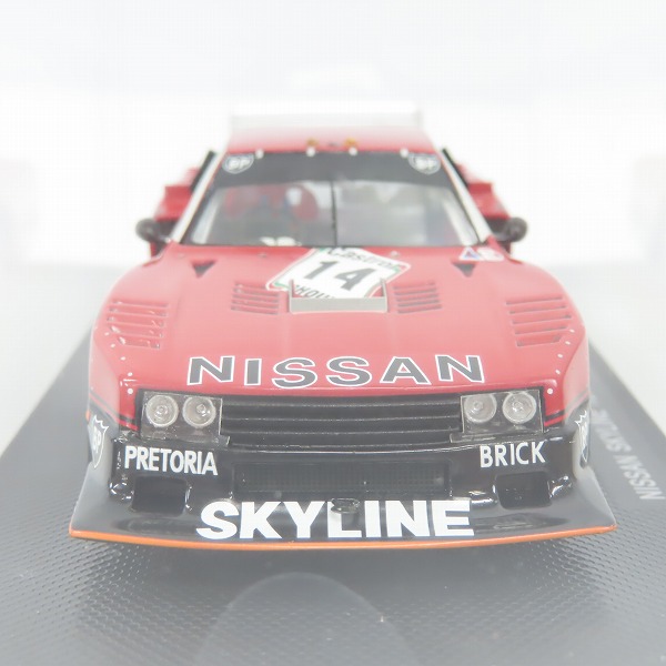 実際に弊社で買取させて頂いたEBBRO/エブロ 1/43 Nissan/日産 Skyline Turbo Groupe 5/ スカイライン ターボ グループ Kyalami 1982 #14 ミニカーの画像 4枚目