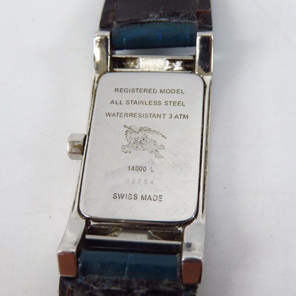 実際に弊社で買取させて頂いたBURBERRY/バーバリー レディース クオーツ腕時計 14000Lの画像 3枚目