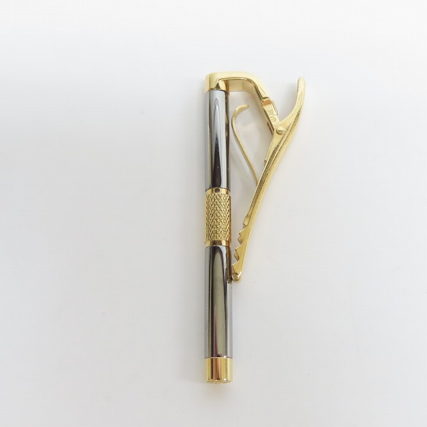 実際に弊社で買取させて頂いたdunhill/ダンヒル メタリック系×ゴールド ネクタイピン の画像 1枚目