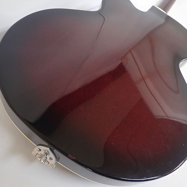 実際に弊社で買取させて頂いた★Gretsch/グレッチ  G6119-1962HT Chet Atkins Tennessee Rose/テネシーローズ フルアコ 2009年製 ハードケース付の画像 7枚目