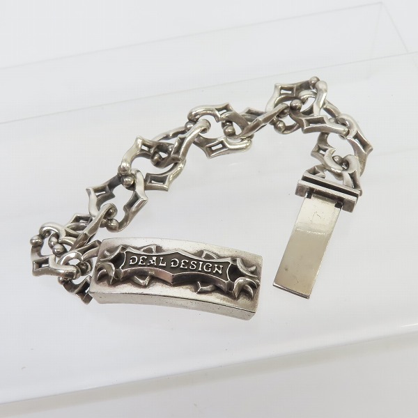実際に弊社で買取させて頂いたDEAL DESIGN/ディールデザイン ID ロゴ ブレスレットの画像 6枚目