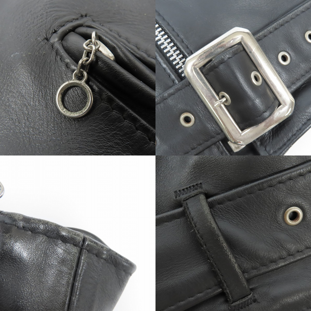 実際に弊社で買取させて頂いたSchott/ショット ONE STAR ダブルライダースジャケット 7007/38の画像 7枚目