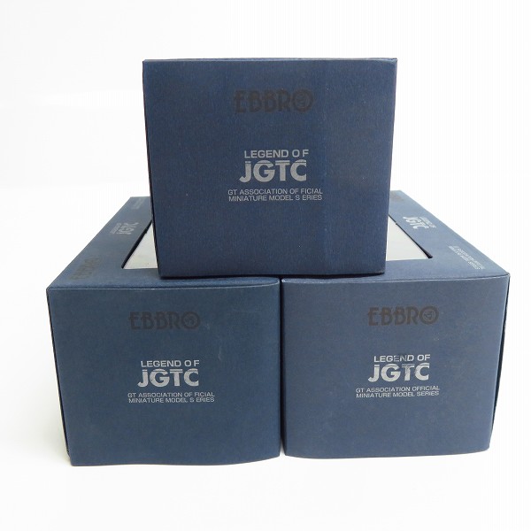 実際に弊社で買取させて頂いたEBBRO/エブロ 1/43 LEGEND OF JGTC ARTA SKYLINE JGTC 1998 等 44195/44191/44503 3点セットの画像 1枚目