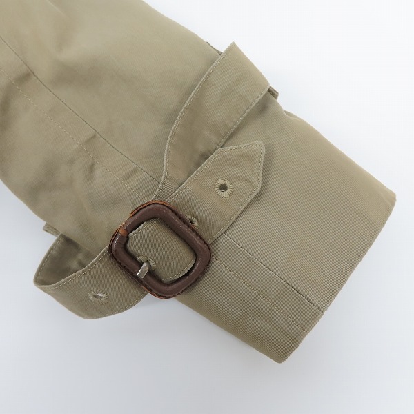 実際に弊社で買取させて頂いたBurberrys/バーバリーズ 裏地チェック柄 トレンチコート の画像 9枚目