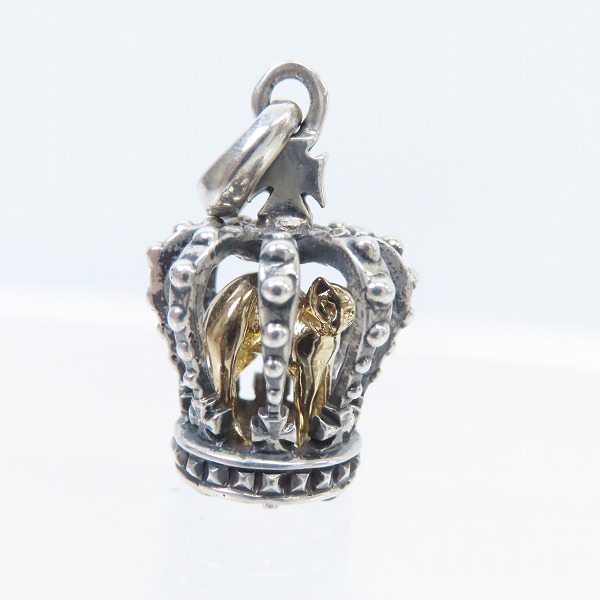 実際に弊社で買取させて頂いたDEAL DESIGN/ディールデザイン ロイヤルキャット クラウン ペンダントトップ