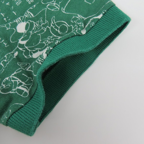実際に弊社で買取させて頂いたLACOSTE/ラコステ 手塚治虫 総柄 ポロシャツ/3の画像 6枚目
