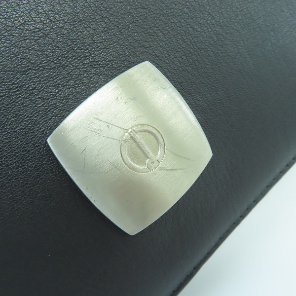 実際に弊社で買取させて頂いたdunhill/ダンヒル レザー セカンドバッグ/クラッチバッグの画像 6枚目
