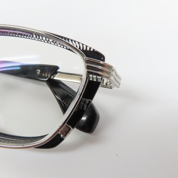 実際に弊社で買取させて頂いたLess than human/レスザンヒューマン ENISHI メガネフレーム/アイウェア 度入りの画像 6枚目