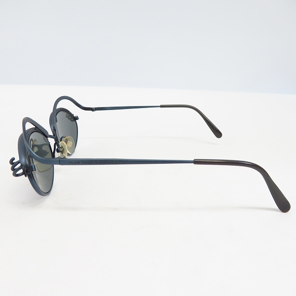 実際に弊社で買取させて頂いたJean Paul GAULTIER/ジャンポールゴルチエ ヴィンテージ サングラス ネイビー 56-6107の画像 1枚目