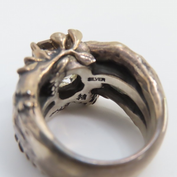 実際に弊社で買取させて頂いた【ギャラ付き】Bloody Mary/ブラッディマリー Grow Ring/グロウ リング＃19/19号の画像 6枚目