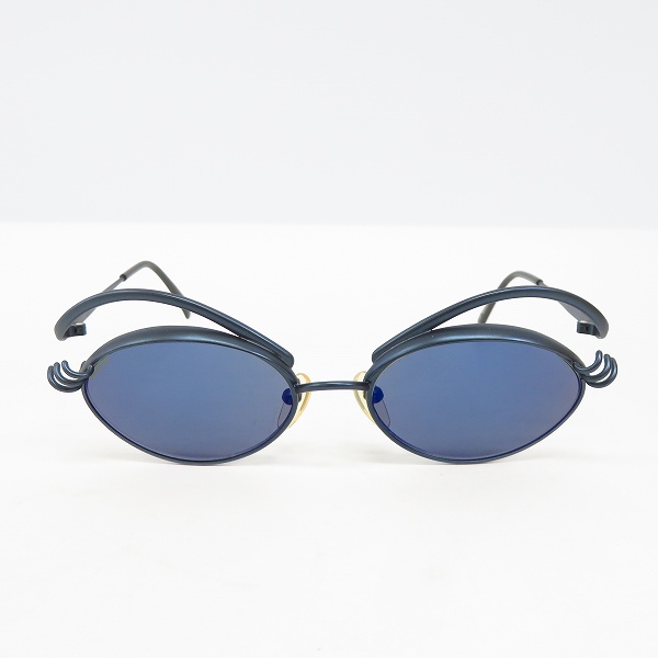 実際に弊社で買取させて頂いたJean Paul GAULTIER/ジャンポールゴルチエ ヴィンテージ サングラス ネイビー 56-6107