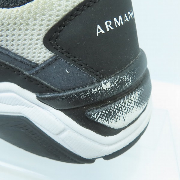 実際に弊社で買取させて頂いた A|X ARMANI EXCHANGE/アルマーニ エクスチェンジ ダッドスニーカー XUX026/XV070/UK8の画像 7枚目