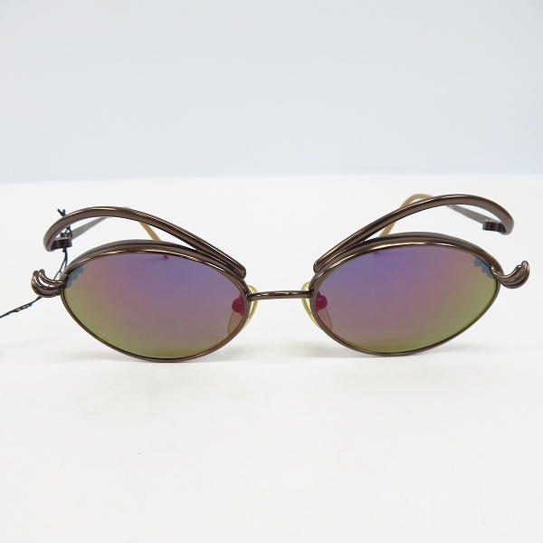 実際に弊社で買取させて頂いたJean Paul GAULTIER/ジャンポールゴルチエ ヴィンテージ サングラス ブラウン 56-6107