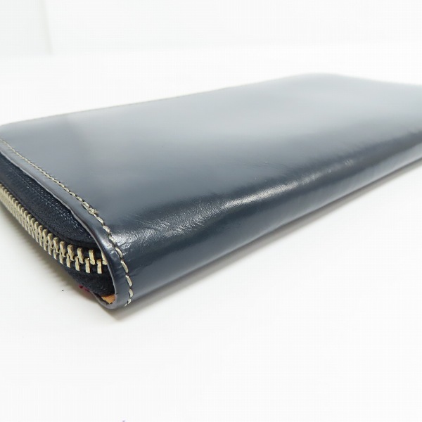 実際に弊社で買取させて頂いたPaul Smith/ポールスミス ブライドルレザー ラウンドファスナー ウォレット/長財布の画像 3枚目