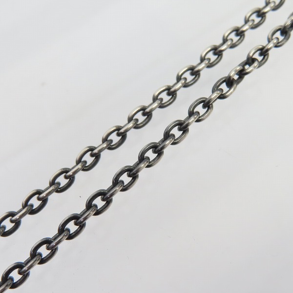 実際に弊社で買取させて頂いたDEAL DESIGN/ディールデザイン リム－ブアイアンキューブw/stone ネックレス チェーン付の画像 3枚目