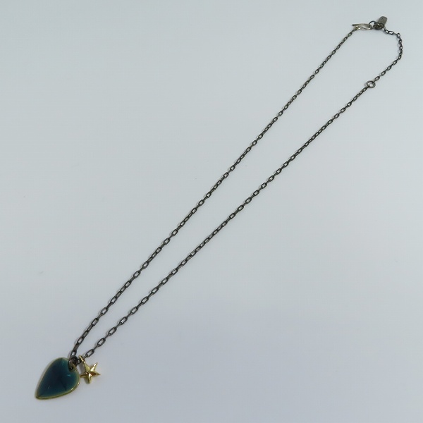 実際に弊社で買取させて頂いたPaul Smith/ポールスミス ギターピックデザイン ペンダント/ネックレスの画像 5枚目