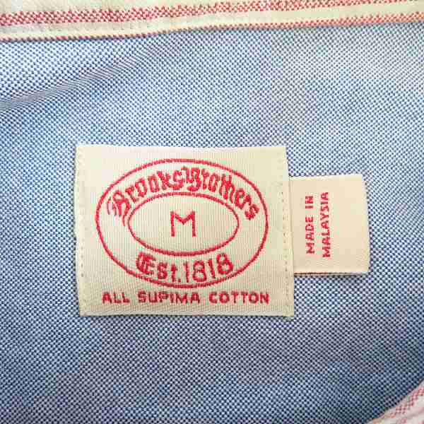 実際に弊社で買取させて頂いたBrooks Brothers/ブルックス ブラザーズ クレリック シャツ/Mの画像 2枚目
