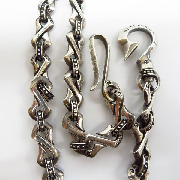 実際に弊社で買取させて頂いたDEAL DESIGN/ディールデザイン エッジコネクトウォレットチェーン　