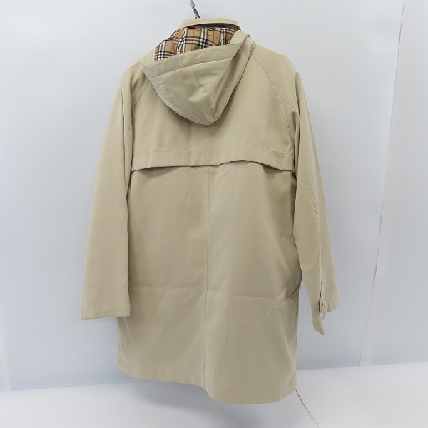 実際に弊社で買取させて頂いたBURBERRY/バーバリー チェック柄ライナー付き ナイロンジャケット size：Lの画像 1枚目