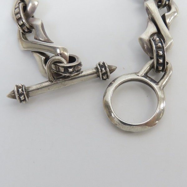 実際に弊社で買取させて頂いたDEAL DESIGN/ディールデザイン チェーン エッジコネクト ブレスレットの画像 4枚目