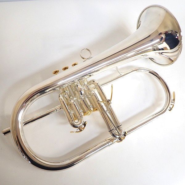 実際に弊社で買取させて頂いたXO/エックスオー HD Flugelhorn/フリューゲルホルン 銀メッキ仕上げ