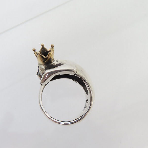 実際に弊社で買取させて頂いたDEAL DESIGN/ディールデザイン キングダムキャット リング 11号の画像 4枚目