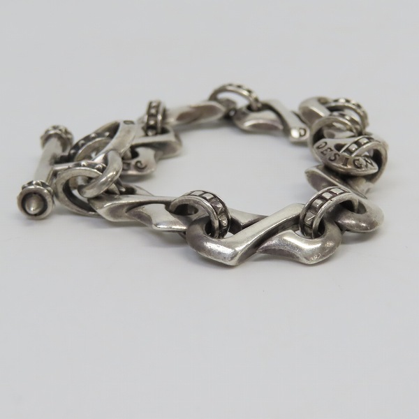 実際に弊社で買取させて頂いたDEAL DESIGN/ディールデザイン チェーン エッジコネクト ブレスレットの画像 2枚目