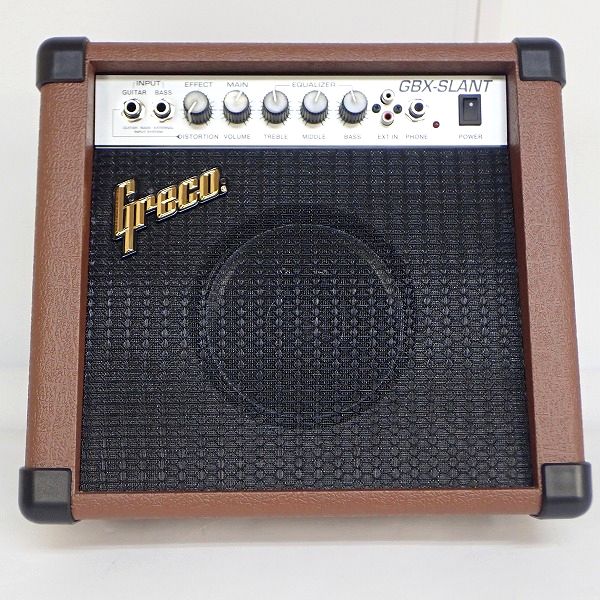 実際に弊社で買取させて頂いた★Greco/グレコ GBX-SLANT ギター/ベース兼用アンプの画像 1枚目
