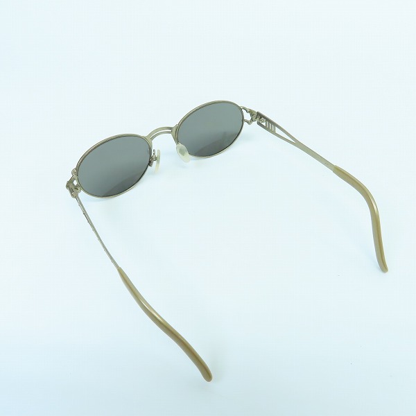 実際に弊社で買取させて頂いたJean Paul GAULTIER/ジャンポールゴルチエ ヴィンテージ メタルワイヤーデザイン サングラス/アイウェア 56-6101の画像 1枚目