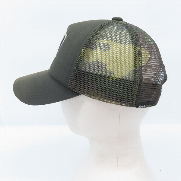 実際に弊社で買取させて頂いたBackChannel/バックチャンネル ワッペン カモフラ柄メッシュキャップの画像 2枚目