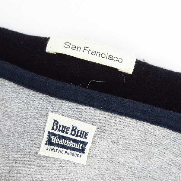 実際に弊社で買取させて頂いたBLUE BLUE/ブルーブルー San Francisco/サンフランシスコ カーディガン/Vネックニット L/2点セットの画像 2枚目