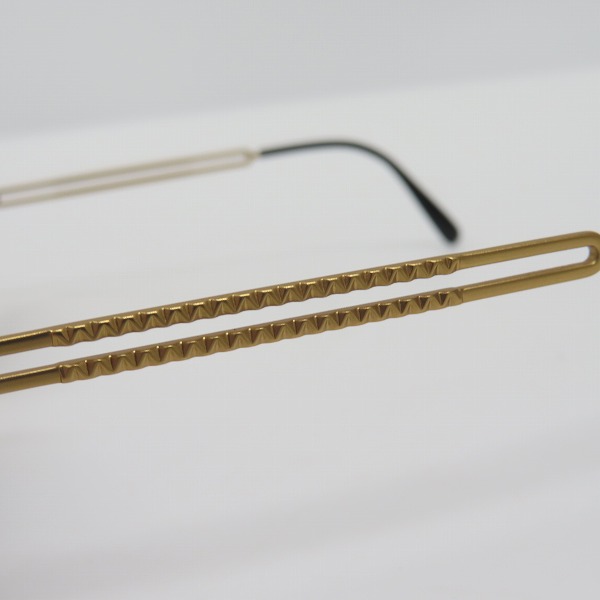 実際に弊社で買取させて頂いたJean Paul GAULTIER/ジャンポールゴルチエ ヴィンテージ オーバルブリッジデザイン サングラス/アイウェア 58-6104の画像 7枚目