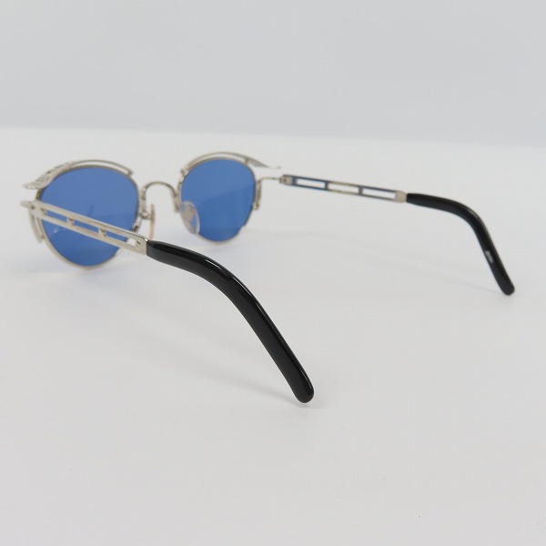 実際に弊社で買取させて頂いたJean Paul GAULTIER/ジャンポールゴルチエ ヴィンテージ ロゴ型抜きデザイン サングラス/アイウェア 56-5102の画像 2枚目