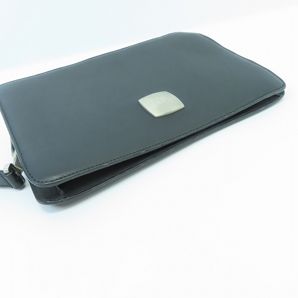 実際に弊社で買取させて頂いたdunhill/ダンヒル レザー セカンドバッグ/クラッチバッグの画像 3枚目