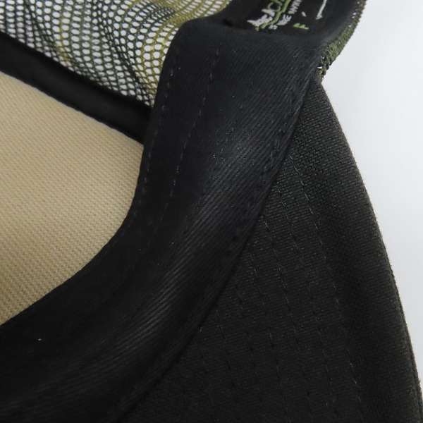 実際に弊社で買取させて頂いたBackChannel/バックチャンネル ワッペン カモフラ柄メッシュキャップの画像 9枚目