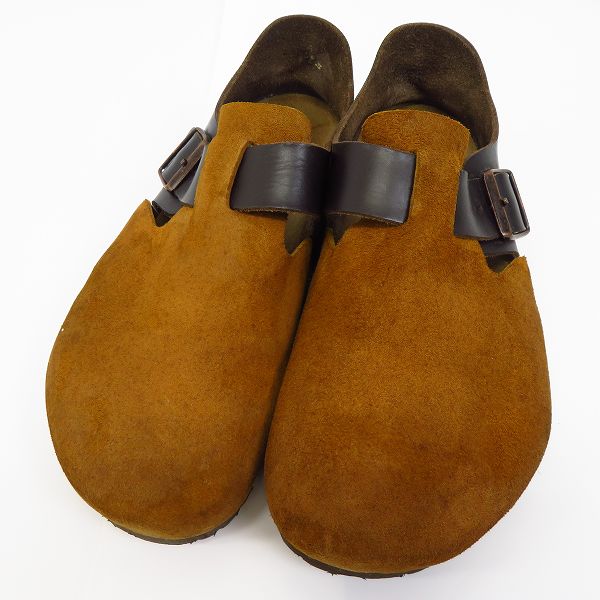 実際に弊社で買取させて頂いたBIRKENSTOCK/ビルケンシュトック LONDON スウェード×レザー シューズ/27.0