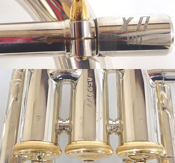 実際に弊社で買取させて頂いたXO/エックスオー HD Flugelhorn/フリューゲルホルン 銀メッキ仕上げの画像 6枚目