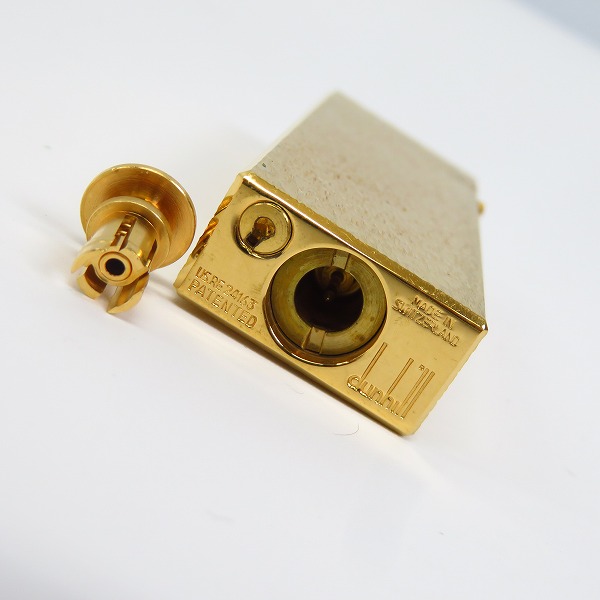 実際に弊社で買取させて頂いたdunhill/ダンヒル ローラ ガスライター ゴールドの画像 2枚目