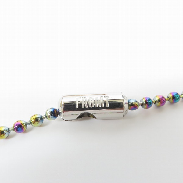 実際に弊社で買取させて頂いたLOUIS VUITTON×fragment design/ルイヴィトン×フラグメントデザイン チェーン MP1860の画像 1枚目