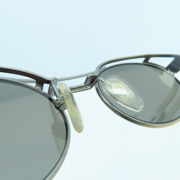 実際に弊社で買取させて頂いたJean Paul GAULTIER/ジャンポールゴルチエ ヴィンテージ オーバルブリッジデザイン サングラス/アイウェア 56-7107の画像 3枚目