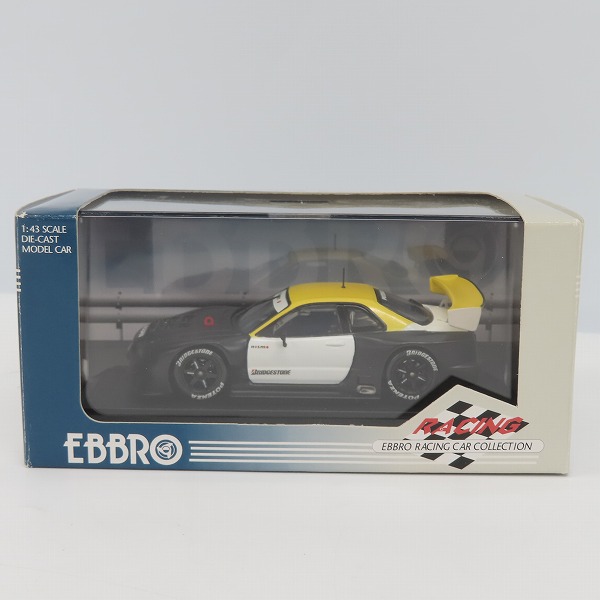 実際に弊社で買取させて頂いたEBBRO/エブロ 1/43 01 NISMO/ニスモ GT-R JGTC TEST CAR 192 ミニカーの画像 8枚目