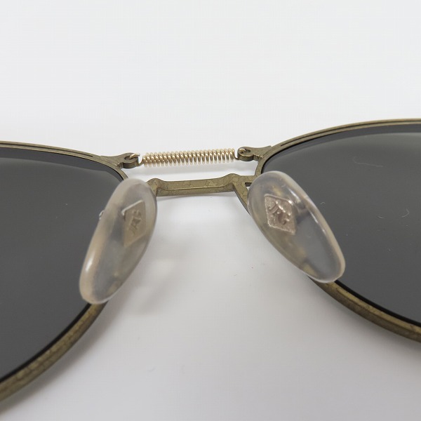 実際に弊社で買取させて頂いたJean Paul GAULTIER/ジャンポールゴルチエ ヴィンテージ ネジ サングラス/アイウェア バーントゴールド 56-5107の画像 3枚目