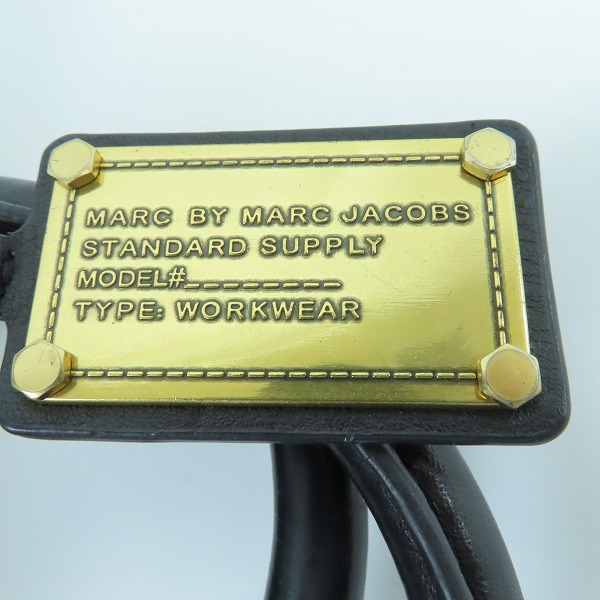実際に弊社で買取させて頂いたMarc by Marc Jacobs/マーク ジェイコブス ショルダー レザーバッグ ブラックの画像 6枚目