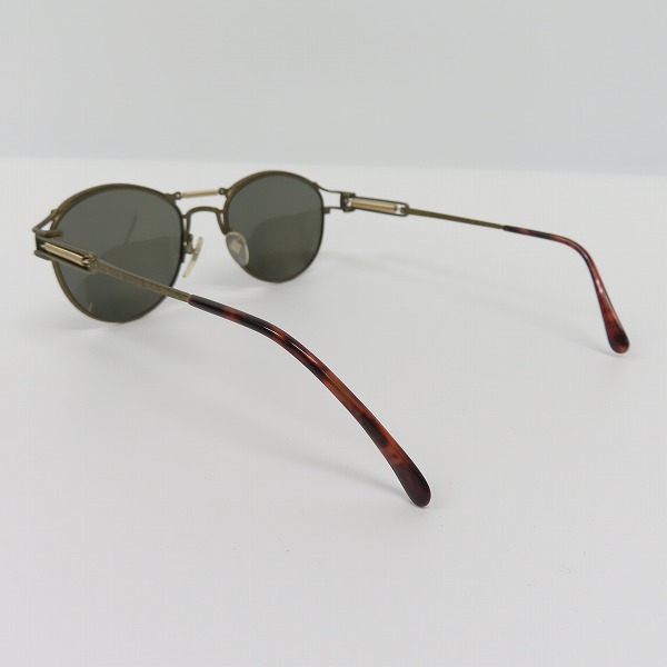 実際に弊社で買取させて頂いたJean Paul GAULTIER/ジャンポールゴルチエ ヴィンテージ ネジ サングラス/アイウェア バーントゴールド 56-5107の画像 2枚目