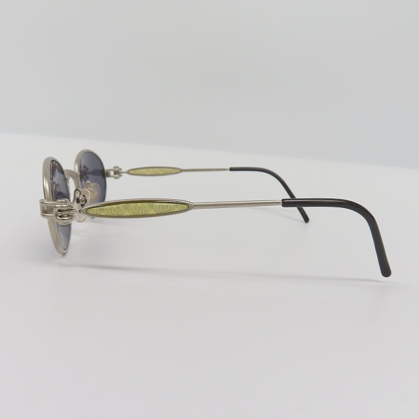 実際に弊社で買取させて頂いたJean Paul GAULTIER/ジャンポールゴルチエ ヴィンテージ オーバルフレーム サングラス/アイウェア 56-7113の画像 1枚目