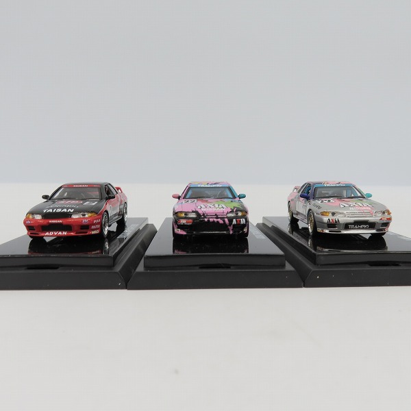実際に弊社で買取させて頂いたKyosho/京商 1/64 AXIA TRANMPIO GT-R/TAISAN STP GT-R 1992/1991 ミニカー 3点セットの画像 4枚目
