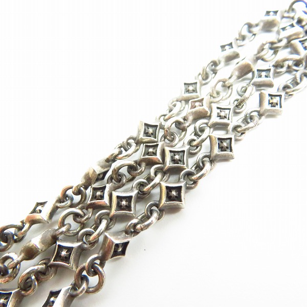 実際に弊社で買取させて頂いたDEAL DESIGN/ディールデザイン タイニークロス スタッズチェーン ネックレスの画像 6枚目