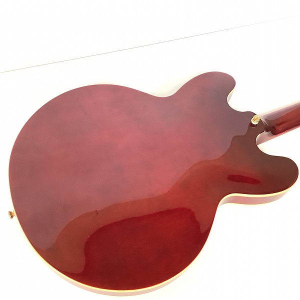 実際に弊社で買取させて頂いた★Epiphone/エピフォン Sheraton-II Pro WR セミアコ エレキギター ソフトケース付きの画像 6枚目