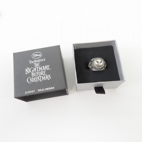 実際に弊社で買取させて頂いたDEAL DESIGN/ディールデザイン The Nightmare Before Christmas ジャックリング 13号の画像 8枚目